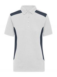 Arbeits Poloshirt Damen Weiß